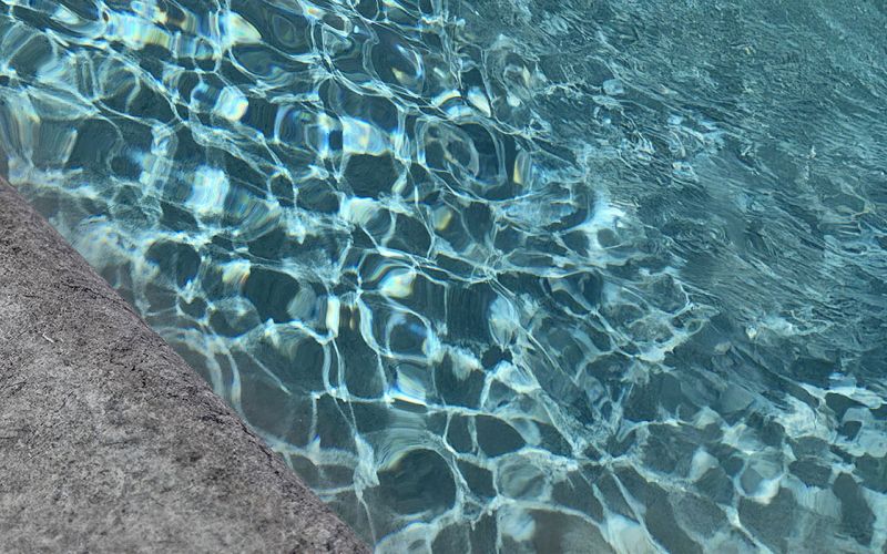 3D Poolfolie, Naturlook oder Uni?