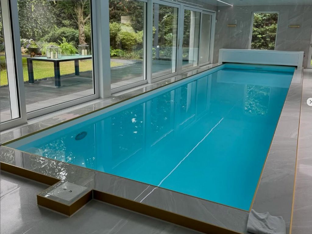 Schwimmbadbau Koblenz Referenz - Schwimmbad mit Folienauskleidung