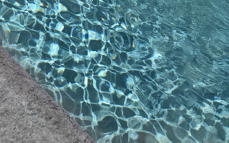 3D Poolfolie, Naturlook oder Uni?